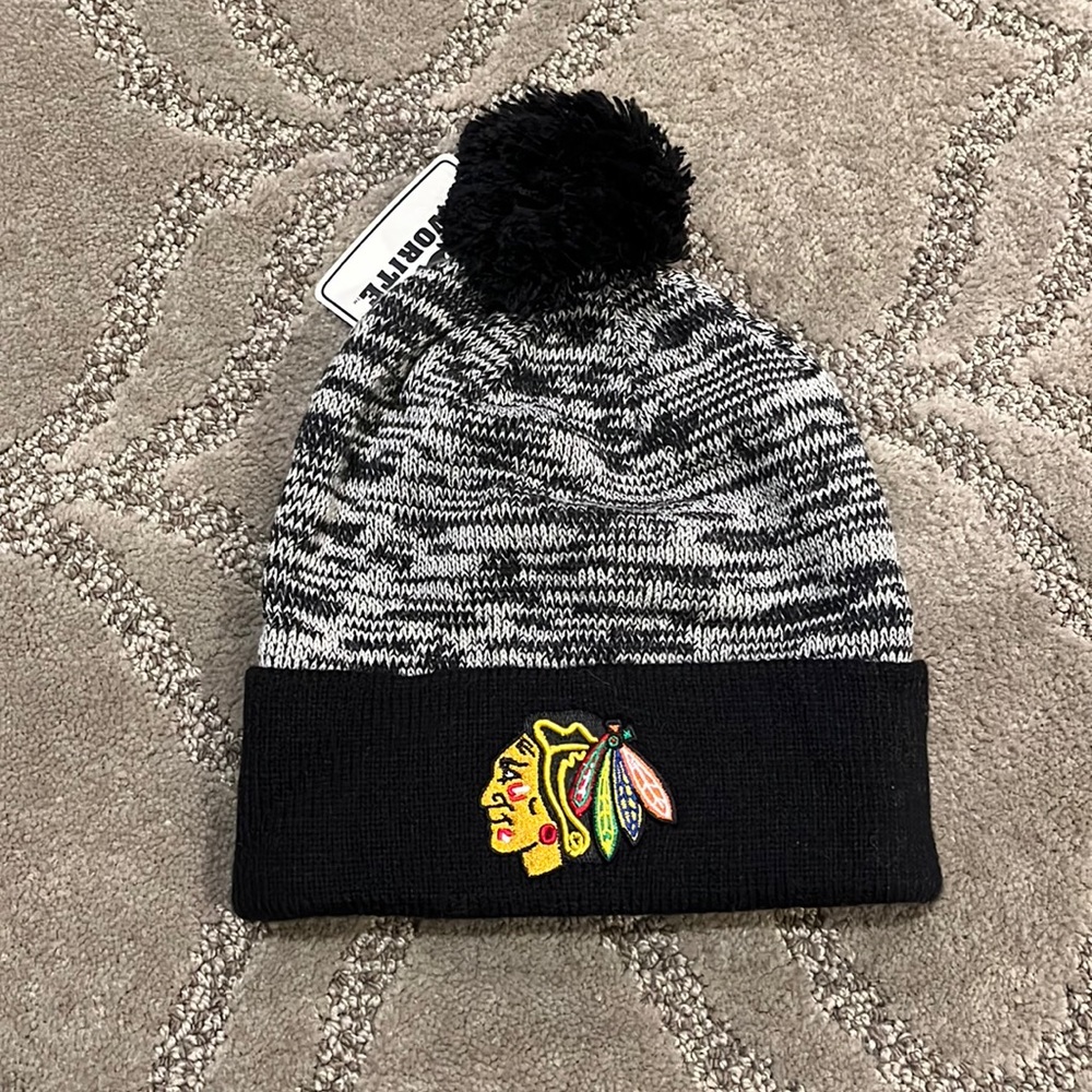 Brand New Black Hawk Beanie